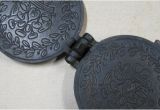 Cast Iron Pizzelle Maker Rare 1880 Griswold Cast Iron Wafer Pizzelle Maker 185 00