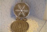 Cast Iron Pizzelle Maker Sale Pizzelle Cast Iron Cookie Maker with Wood Handles