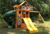 Cedar Summit Spring Valley Deluxe Playset New England Playset assembly Sudbury Ma Playset