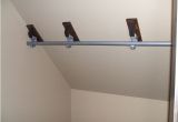 Closet Rod Bracket for Sloped Ceiling Tremendous Closet Rod Bracket for Sloped Ceiling