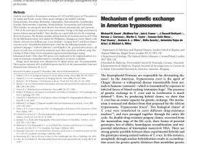 College Of Marin Library Catalog Pdf Mechanism Of Genetic Exchange In American Trypanosomes