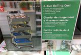 Costco 4 Tier Rolling Cart Best Closetmaid Rolling Cart Roselawnlutheran