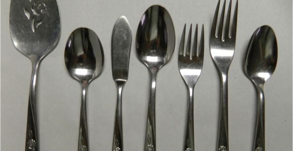 Discontinued Oneida Stainless Steel Flatware Patterns Oneida Wm A Rogers Sweet Briar Stainless Steel Flatware