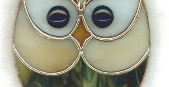 Easy Owl Stained Glass Patterns Stained Glass Owl Suncatcher Owl11 Owl Glass and Mosaics