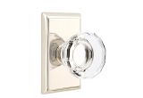 Emtek Lowell Crystal Cabinet Knob Emtek Lowell Knob