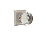 Emtek Providence Crystal Cabinet Knob Emtek American Heritage Providence Crystal Double Dummy