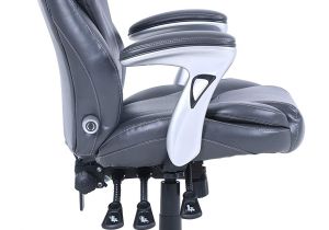 Ergohuman Office Chair with Leg Rest Amazon Com Serta Chr10054a Ergo Executive Office Chair Gray