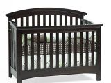 Essentials by Baby Cache Bliss Curved top Crib Baby Cache Bliss Essential Curved top Crib Espresso top