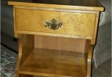 Ethan Allen Baumritter Bedside Table Ethan Allen by Baumritter Maple Nightstand End Table 1