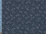 Fabric Stores In Evansville Indiana Curious Dream White Squares and Dotted Plus Signs On Dark Navy