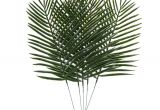 Fake Palm Trees for Sale Ebay 5x Artificial theen Plants Decorative Palm areca Leaves Wedding