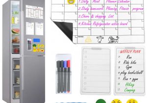 Family Birthday Board Kit Australia Magnetic Dry Erase Calendar Set for Fridge Abimars Large Monthly