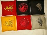 Game Of Thrones Cornhole Game Of Thrones Embroidered Cornhole Bags Homemade by