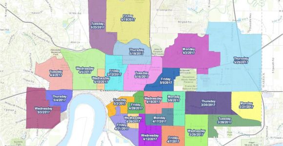 Heavy Trash Pickup Evansville Fall 2019 Map Heavy Trash Day Set to Begin Next Week In Vanderburgh Co