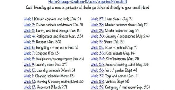 Home Storage solutions 101 52 Week Challenge 52 Weeks to An organized Home Join the Weekly Challenges Free