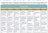 Home Storage solutions 101 52 Week Challenge January Declutter Calendar 15 Minute Daily Missions for Month