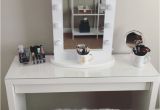 Ikea White Dressing Table with Mirror and Stool Make Up Vanity Inspiration the Malm Dressing Table Was Purchased