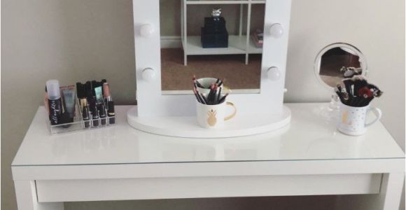 Ikea White Dressing Table with Mirror and Stool Make Up Vanity Inspiration the Malm Dressing Table Was Purchased