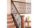 Indoor Stair Railing Kits Home Depot Stair Simple Axxys 8 Ft Stair Rail Kit Stair Railing