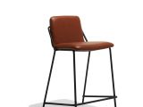 Industry West Sling Bar Stool Kitchen Ideas Black Leather Counter Stool Swivel Bar