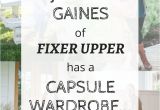 Joanna Gaines Capsule Wardrobe Magnolia Joanna Gaines Of Fixer Upper Has A Capsule Wardrobe