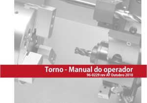 Maquina De Cortar Ceramica Com Furador Vonder Manual Do torno Hass Pdf