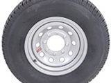 Mining Cart Wheels for Sale Amazon Com 16 Silver Mod Trailer Wheel 8 Lug with Radial St235