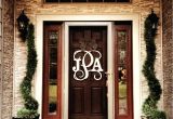 Monogram Initials for Front Door Mind Blowing Front Door Monogram Letters Front Doors