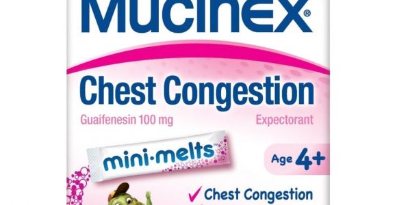 Mucinex Mini Melts Near Me Amazon Com Mucinex Children S Chest Congestion Expectorant Mini