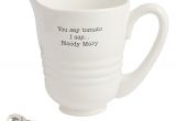 Mud Pie Bloody Mary Pitcher Mud Pie 4551021 80 Oz Ceramic Bloody Mary Pitcher Set