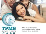 Newport News Catalog Request Tpmg Urgent Medical Care In Newport News Open until 8pm On Weeknights