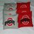 Ohio State Cornhole Bags Ohio State Embroidered Cornhole Bagg toss Bags Set Osu