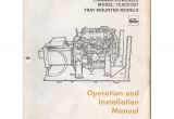 Old Kohler Generator Manuals original 1991 Kohler Operation Manual 12 5 Kw Power Boost