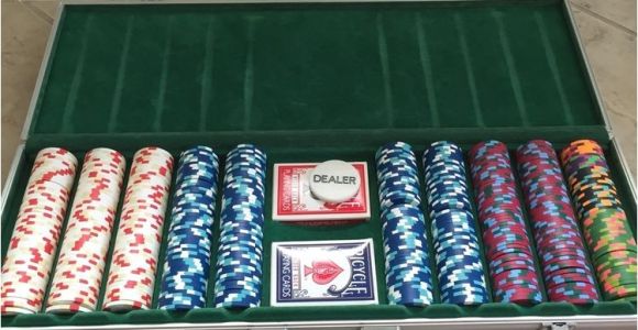 Paulson Clay Poker Chip Sets Paulson Clay Poker Chip Set Casino De isthmus 500 Chips