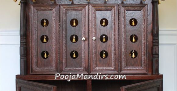 Pooja Mandir for Home In Usa Pooja Mandirs Usa ashvini Collection Closed Model Pooja Mandir