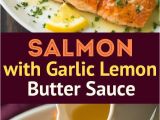 Recetas De Salmon Faciles Y Rapidas Skillet Seared Salmon with Garlic Lemon butter Sauce Cooking