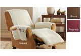 Recliner Covers as Seen On Tv Snuggle Poly Fleece Comfort Recliner with 4 Pockets Cover