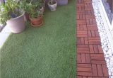 Review Of Ikea Runnen Decking Balcony with Artificial Grass Decking and Plants Balconies In