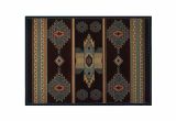 Rustic Texas Star area Rugs United Weavers Designer Contours Native southwest Rug Products