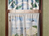 Seashore or Nautical Window Valances Beautiful Nautical Curtains for Shower and Windows