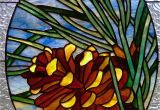 Stained Glass Supplies Denver Pine Cone Stained Glass Pattern Stained Glass Pine Cone Window