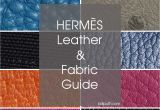 Types Of Leather Upholstery Finishes Hermes Leather and Fabric Look Up Guide Lollipuff