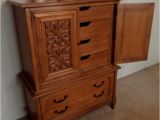 Vintage Thomasville Furniture Hardware Thomasville Vintage Armoire solid Wood 1970 S