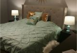 What Color Furniture Goes with A Grey Headboard Mint Gold and Grey Bedroom Blended Neutral Black and White Into