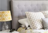 What Color Furniture Goes with Dark Grey Headboard Make A Diy Tufted Headboard the Easy Cheater S Way Lemonade