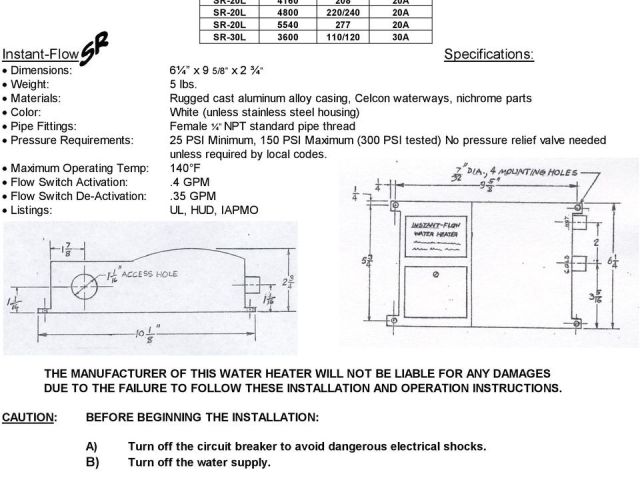 Whirlpool Energy Smart Hot Water Heater Troubleshooting Installation